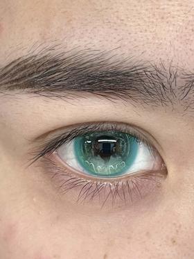 isoralook 半年抛 小岛四叶草 直径14.5mm着色14.2mm