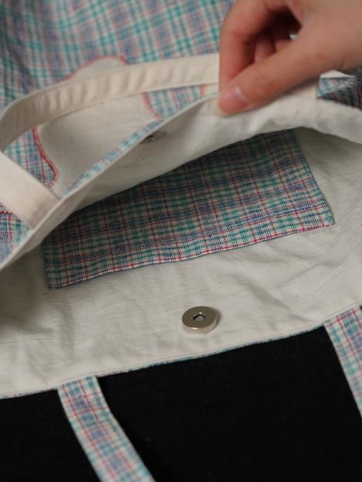 回声Echos/飞鸟刺绣单肩帆布包【可双面背】 商品图1