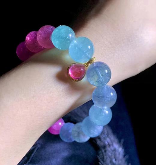 12.6mm碧玺手链 商品图2