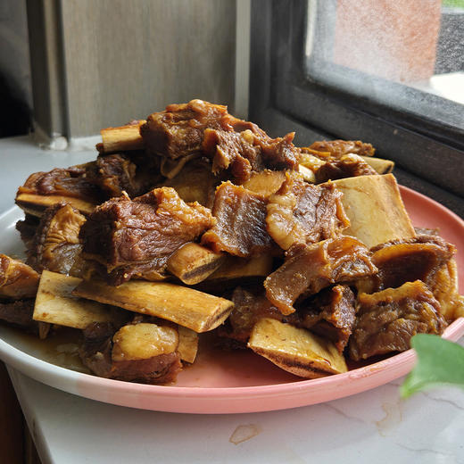 大黄鲜森 新西兰进口谷饲安格斯原切牛精排1.5kg原切牛排骨 商品图1