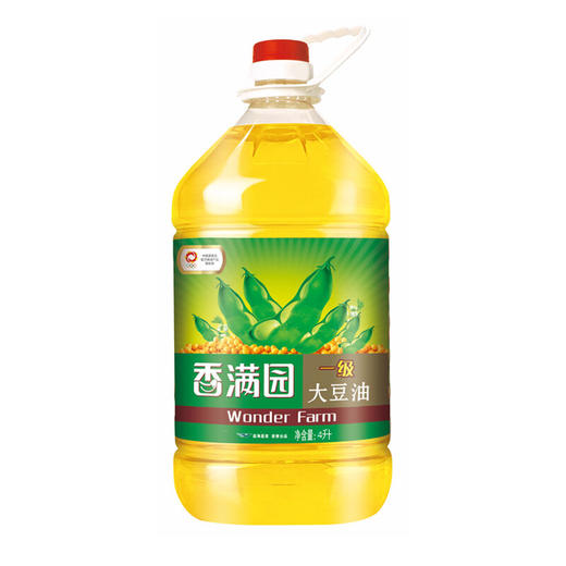 香满园一级大豆油4L 商品图0
