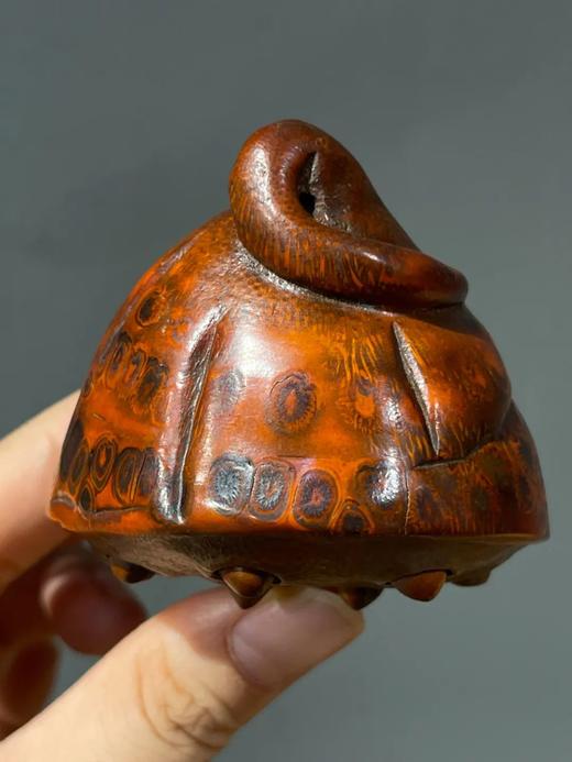 竹根仿生巧雕莲蓬把玩件，顺丰包邮 商品图10