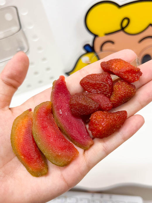 🔥果干界王者❗一口还原【果然U品草莓芭乐】丹东草莓 x 红心芭乐干😋糯糯叽叽❤️一口沦陷！ ✅低温烘培工艺👍锁住水果原始香甜🍦😍口感软糯有嚼劲，清香酸甜 商品图6