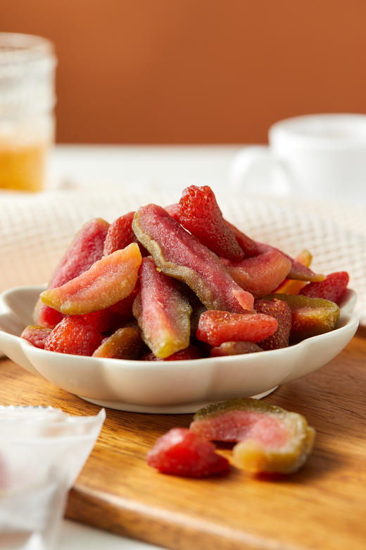 🔥果干界王者❗一口还原【果然U品草莓芭乐】丹东草莓 x 红心芭乐干😋糯糯叽叽❤️一口沦陷！ ✅低温烘培工艺👍锁住水果原始香甜🍦😍口感软糯有嚼劲，清香酸甜 商品图3