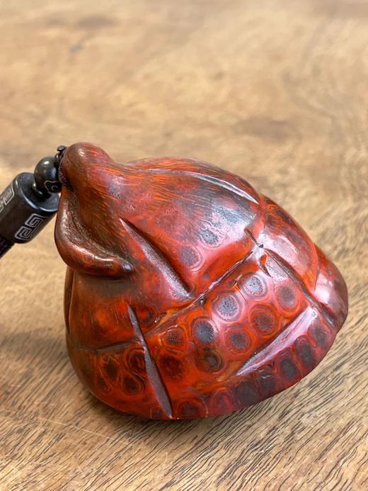 竹根仿生巧雕莲蓬把玩件，顺丰包邮 商品图6