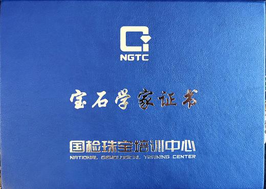 洛竹堪兴 珠宝鉴定 宝石学家证书 NGTC翡翠鉴定师证书 NGTC彩色宝石鉴定师证书 商品图0