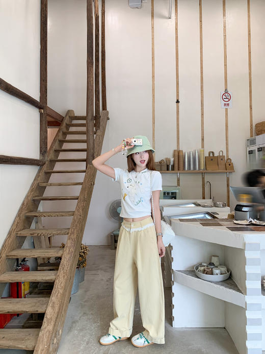 <曾小咸推荐>新品现货秒杀！卖完下架不再补 ！微信粉丝打折价！！蕾丝花边阔腿裤 日常169.99/件 立减80 秒杀89.99/件！！ 商品图14