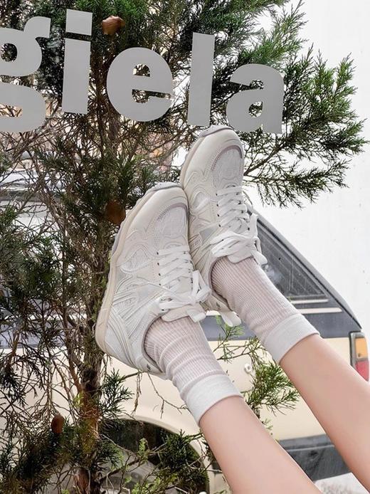 🔥隐形增高5cm!【网纱拼接蕾丝软底阿甘鞋】博主私服推荐！追求品质的闭眼买这双！！ 商品图1