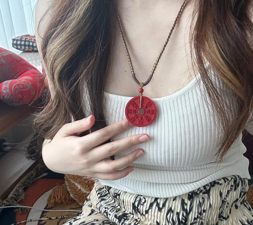 ​✨江晚吟—朱砂团❗️  老祖宗的💮审美永远不过时，🌞夏天戴朱砂显白又气质～ 商品图5