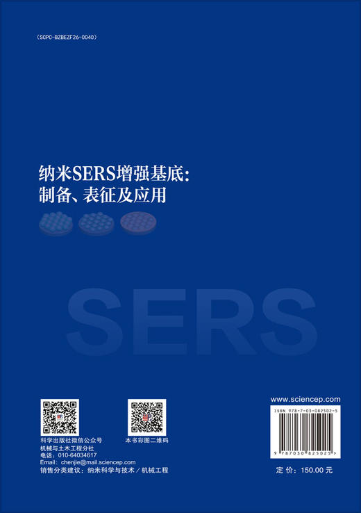 纳米SERS增强基底：制备、表征及应用 商品图1