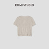 ROMI STUDIO“自然舒适”进口和纸纱轻薄短袖针织开衫 RWCRST3417 商品缩略图1