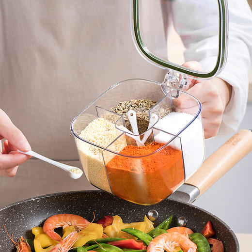 美丽雅 四合一调料盒800ml 商品图6