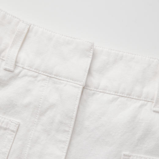 ROMI STUDIO“轻盈之感”亚麻棉混纺轻薄干爽修身长裤 RWCSXD2803 商品图5