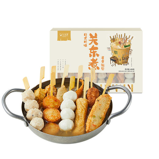 【山姆同厂】九生堂 日式风味关东煮串串组合 400g*3 商品图0