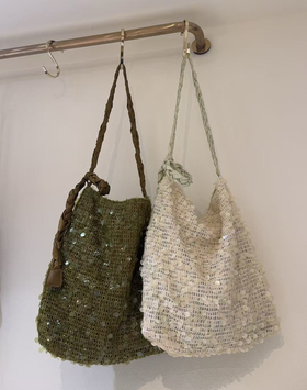 【门店同款】ENJOY常卖亮片手勾包 162744168