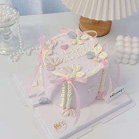 刮刀花裱花送女生女士蛋糕-低糖处理无添加