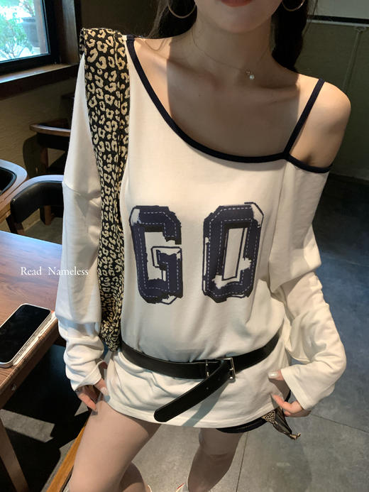 Read Nameless/超薄软天丝羊毛露肩T 2025/7/10 商品图8