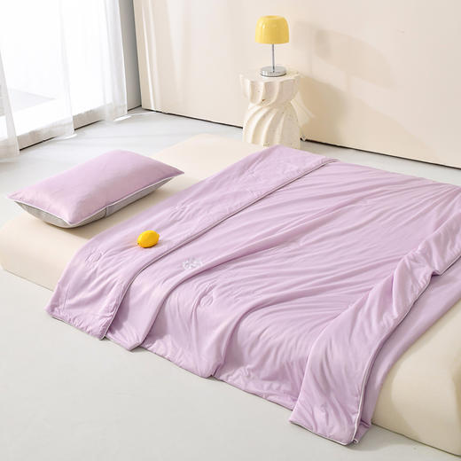 🥰降价啦!!【A类凉感丝纯色冰淇淋冷感夏凉被】🥰冰冰凉凉!!带报告的夏凉被 💗今夏性价比高的冰淇淋夏凉被盖在身上的“小空调” ✔️床品店一床要好几百咱们直发破价到底 商品图8