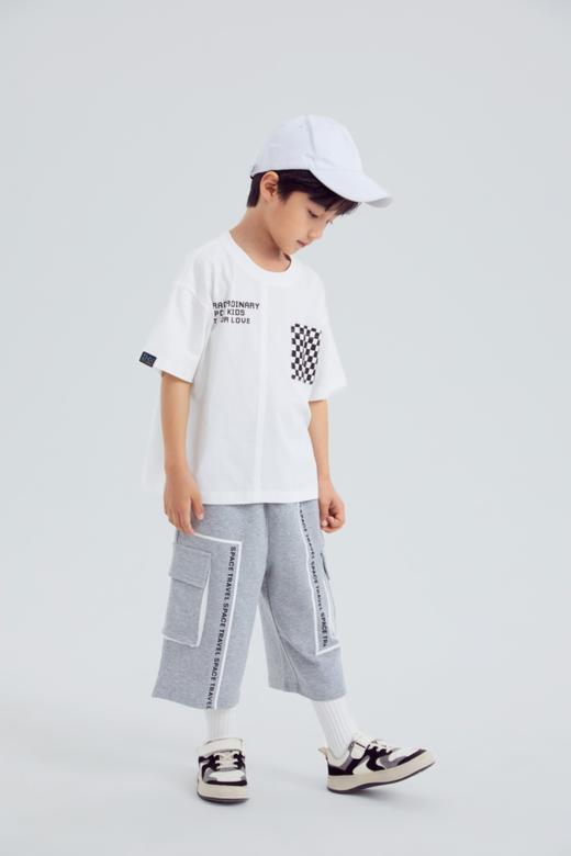 412-童圆领短袖针织衫 商品图0