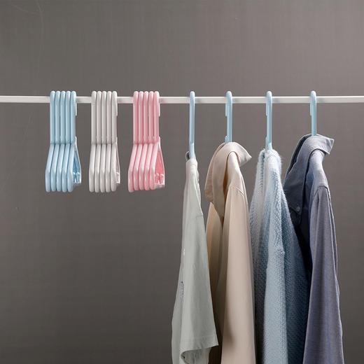 【批发】美丽雅宽肩防滑衣架5支入 商品图6