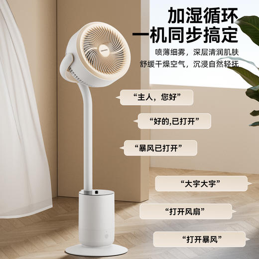 【清仓特价】大宇新一代空气循环可加湿氛围灯扇循环扇电风扇DY-XF28 商品图8