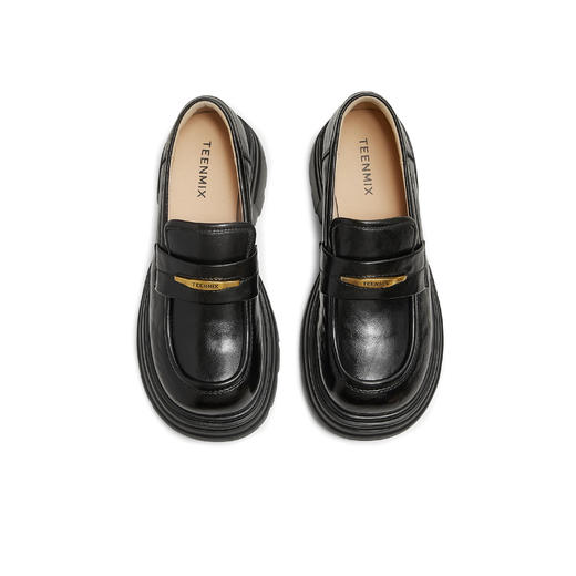 【云粉节】BF楼天美意乐福鞋厚底2025秋英伦复古单鞋女BL271CA5吊牌价899活动价539 商品图2