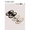 FARFAR 藤席熊猫人字拖 商品缩略图1
