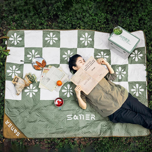【多样屋专柜】叁尔saner 假日心情超声波家用座垫野餐垫150*200cm 商品图0