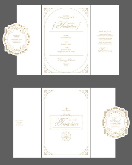 【ALL IN 附赠】奇洛李维斯回信 视线系列 邮轮邀请函 国谷 耽美 商品图0