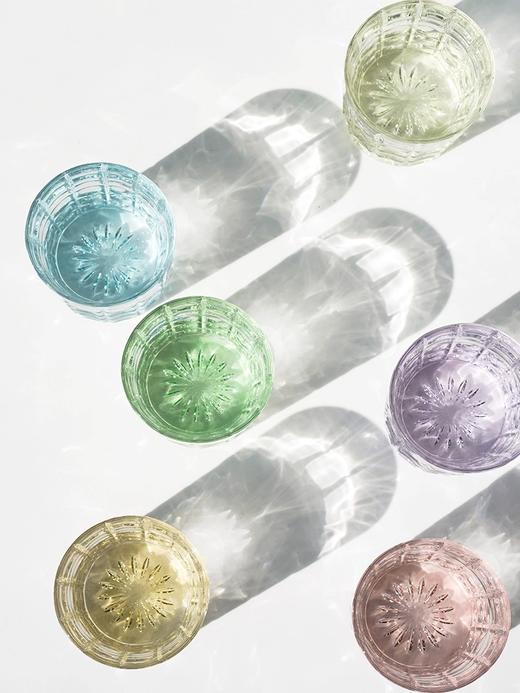 BOHEMIA 捷克进口水晶玻璃威士忌杯彩色高档酒杯创意北欧洋酒杯子波西米亚外交官彩色威士忌杯套装 商品图3