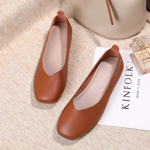 香港AINADA艾娜达 E家原厂同款单鞋 时尚简约百搭 夏季小单鞋 9178 5色可选 商品图7