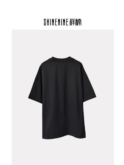 S425812232简单刺绣短袖T恤 商品图1