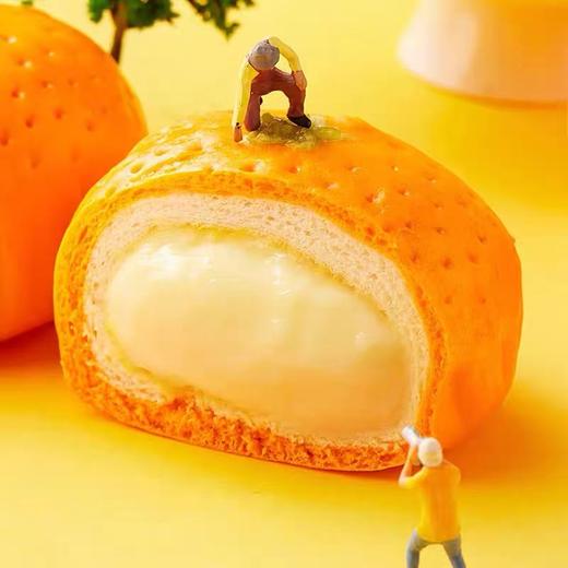 安井橘子包子350g/奶香玉米包子360g/袋10只装营养早餐甜点包子速食半成品 商品图2