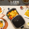 九阳（Joyoung）不用翻面 聚能寰顶空气炸锅可视大视窗远红外烘烤免翻面蒸烤一体机5L大容量 蒸汽嫩烤 KL50-V552 商品缩略图3