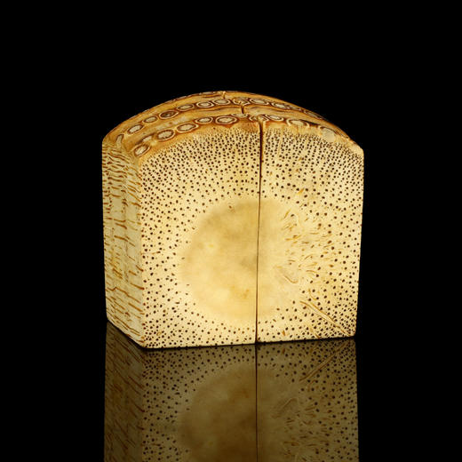 孤品016994-天然竹根对章3.6*2.5*5.3cm 商品图2