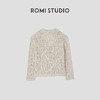 ROMI STUDIO“法式复古”手工钩织镂空棉质短款针织开衫 RWCRSZ3490 商品缩略图1