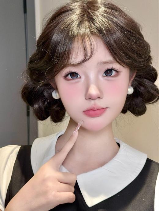 『大直径半年抛』 YEELENS-凌晨富士山 蓝-14.5mm【半年抛0-800度 无525/575】 商品图4