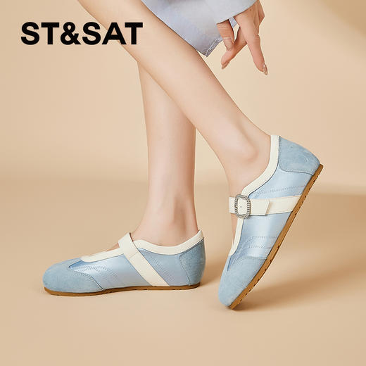 星期六时尚芭蕾舒适软底运动玛丽珍SSD3112EYQ 商品图3