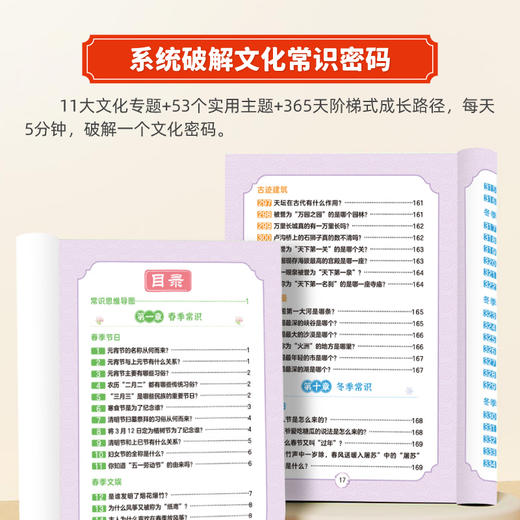 25版《中国文化常识365问》 百科问答 商品图1