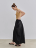 Evistub女装/E-5XDK484/复古褶皱抽绳休闲长裙女 商品缩略图2