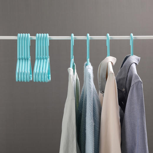 【批发】美丽雅优品 通用防滑衣架5支装颜色随机 商品图7