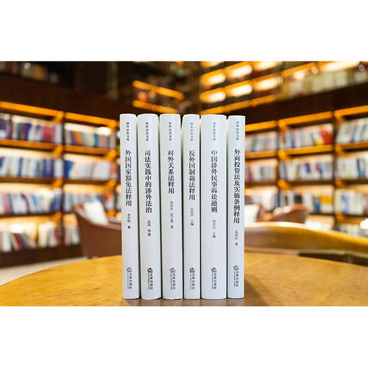 【全6册】对外关系法+外国国家豁免法+反外国制裁法+外商投资法及实施条例释用+司法实践中的涉外法治+中国涉外民事诉讼通则 商品图3