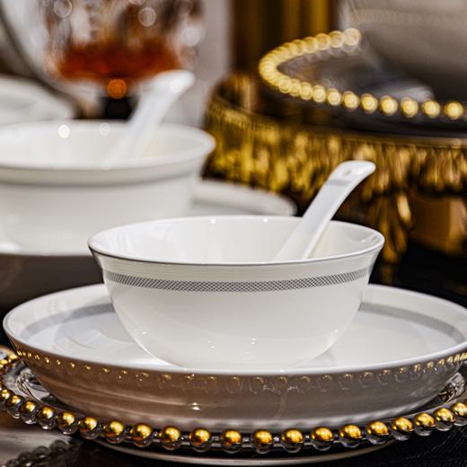 凡瑞斯白浪银滩8人用32头骨瓷餐具 商品图3