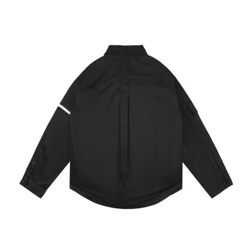 D.Desirable -不对称做旧格纹拼接衬衫 商品图1