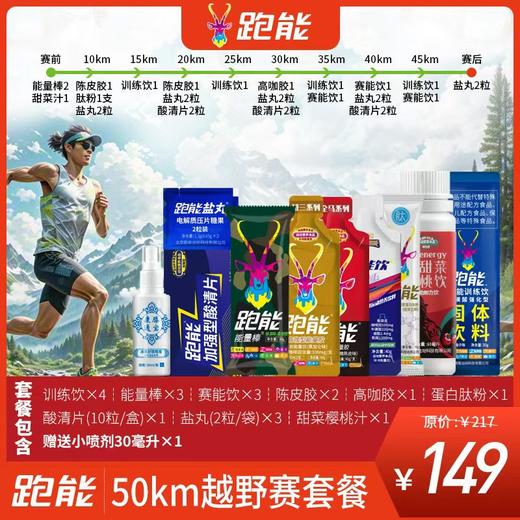 越野跑专用补给套餐(30Km/50Km/100Km) 商品图1