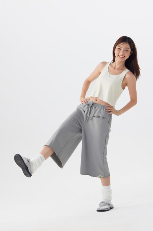 CryingCenter 假两层叠穿立体感中筒舒适运动堆堆袜 哭喊中心 商品图4