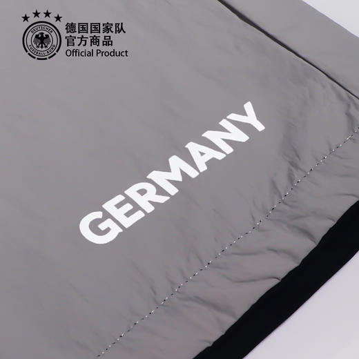 【官方正版】德国国家队 | 正反两穿黑灰短裤夏季运动休闲系带松紧腰裤 商品图4
