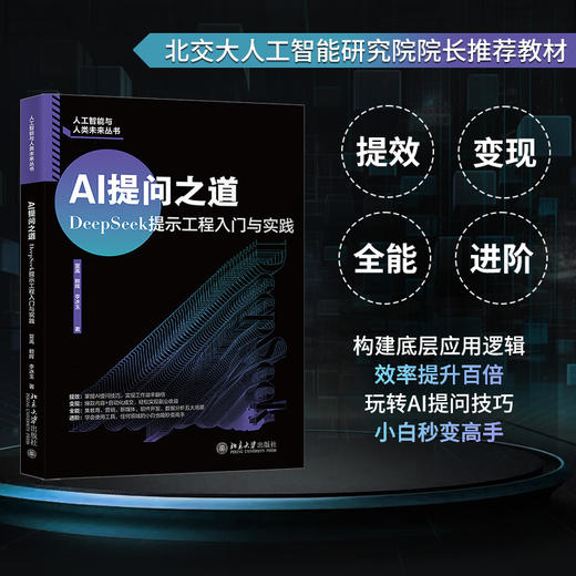 AI提问之道：DeepSeek提示工程入门与实践 夏禹 赖晖 李冰玉 著 北京大学出版社 商品图1