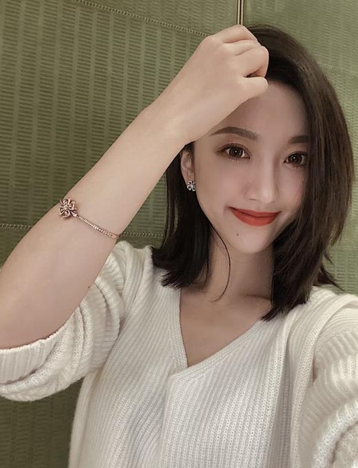 宝格丽 新款Fiorever咏绽系列罗马之花耳钉（XTY） 商品图8