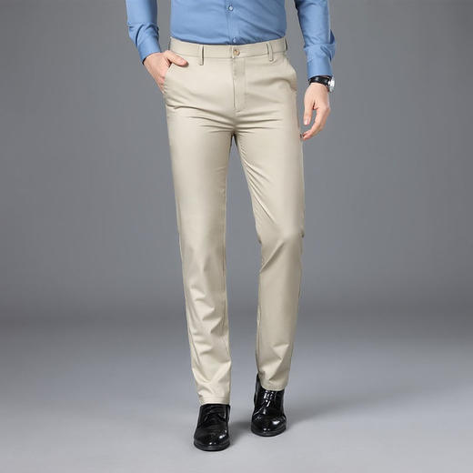 【吸湿透气】罗蒙春夏男休闲西裤舒适百搭直筒长裤时尚通勤男裤 商品图1
